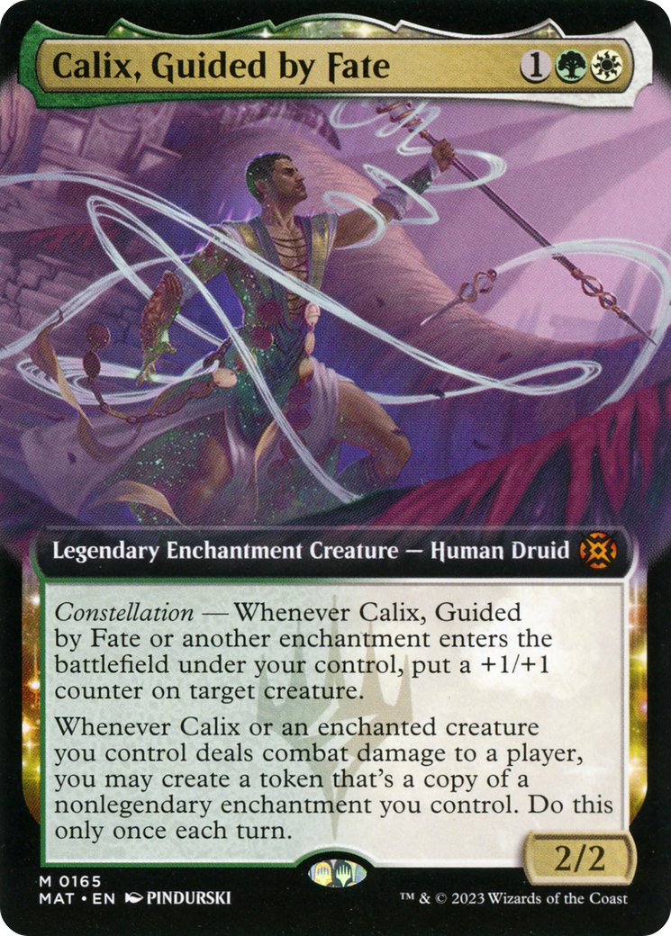 Calix, Guided by Fate (Extended Art) [March of the Machine: The Aftermath] | Game Grid - Logan