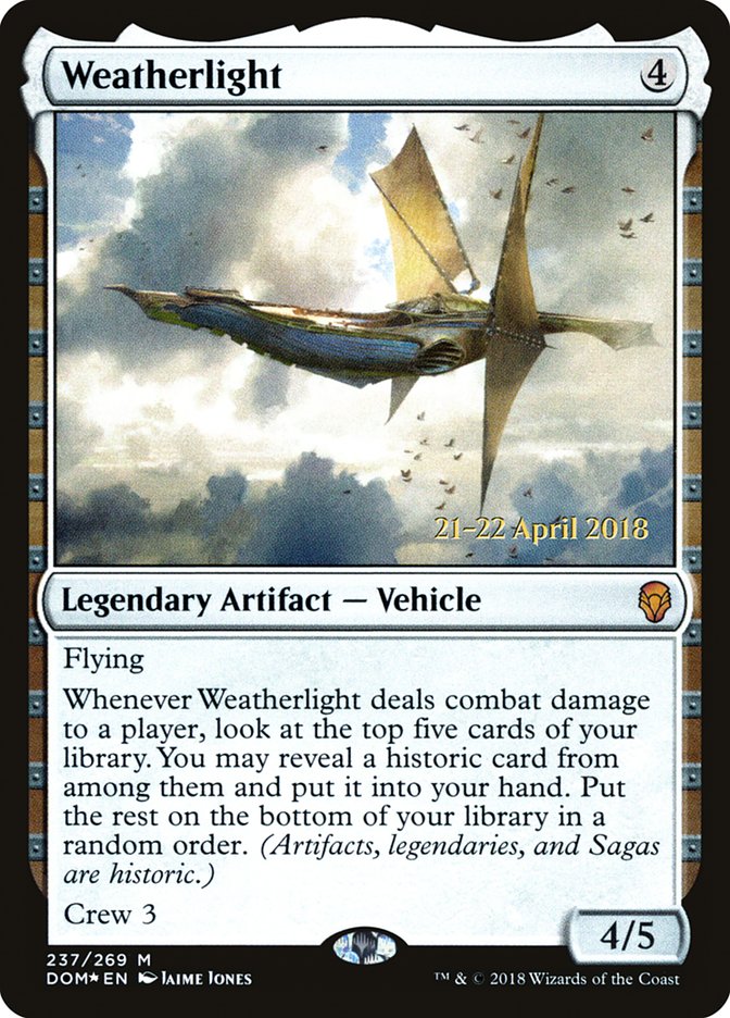 Weatherlight [Dominaria Prerelease Promos] | Game Grid - Logan