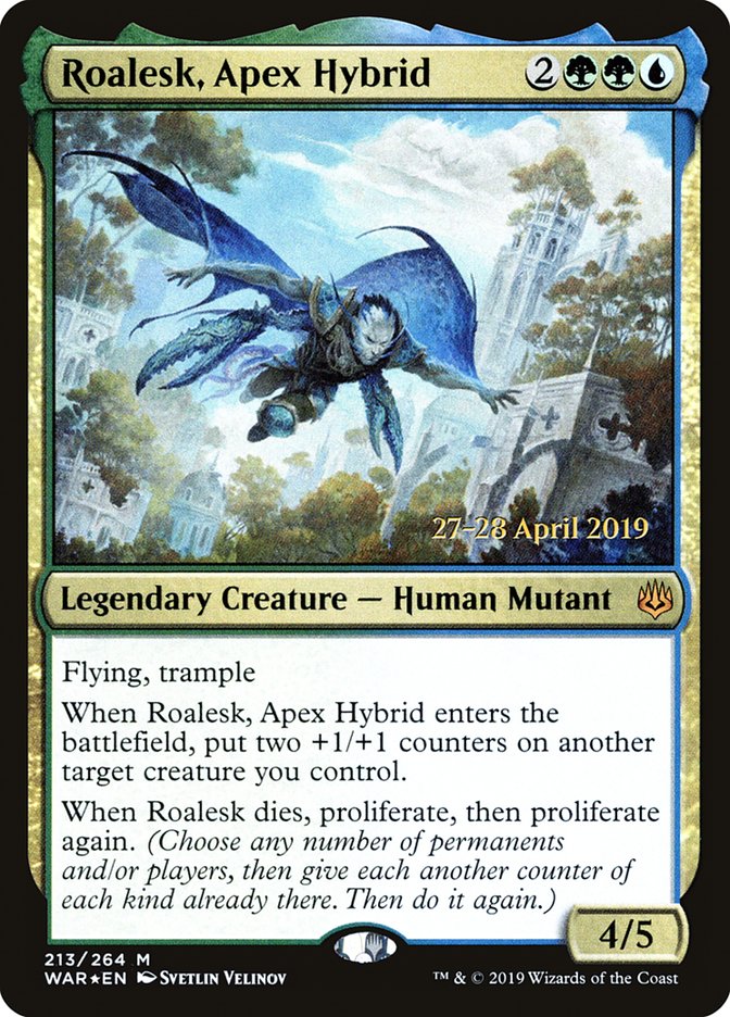 Roalesk, Apex Hybrid [War of the Spark Prerelease Promos] | Game Grid - Logan