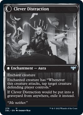 Distracting Geist // Clever Distraction [Innistrad: Double Feature] | Game Grid - Logan