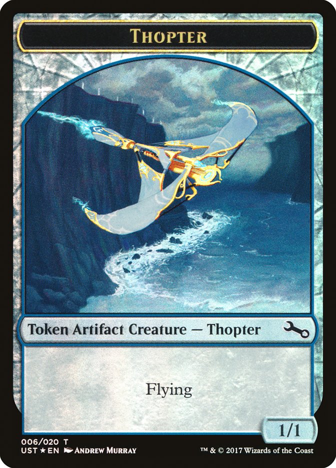 Thopter // Thopter Double-Sided Token [Unstable Tokens] | Game Grid - Logan