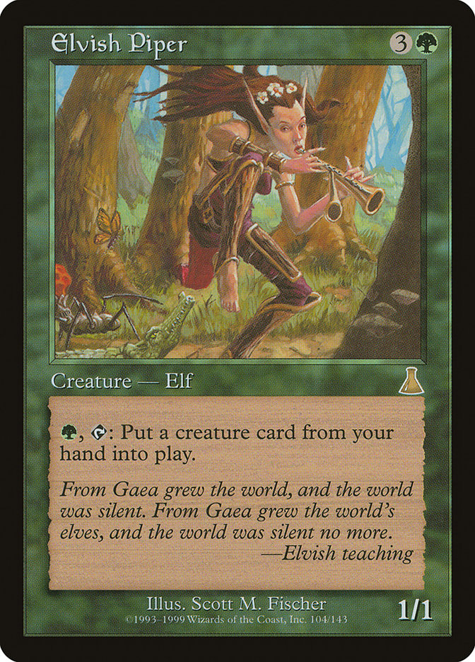 Elvish Piper [Urza's Destiny] | Game Grid - Logan