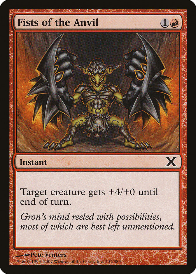 Fists of the Anvil [Tenth Edition] | Game Grid - Logan