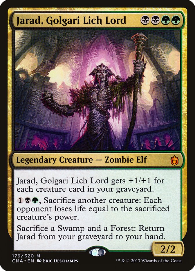 Jarad, Golgari Lich Lord [Commander Anthology] | Game Grid - Logan