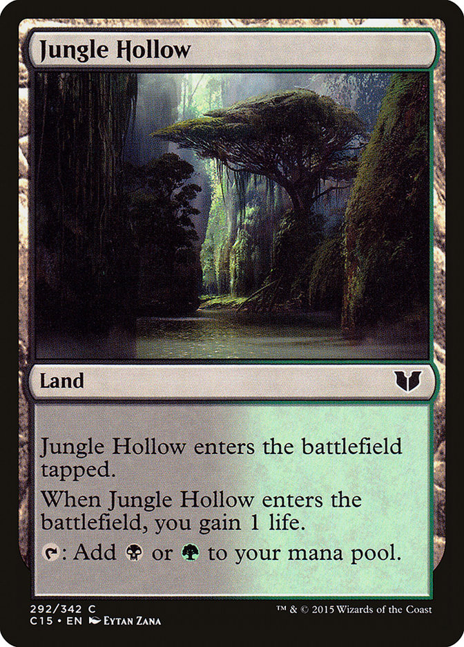 Jungle Hollow [Commander 2015] | Game Grid - Logan