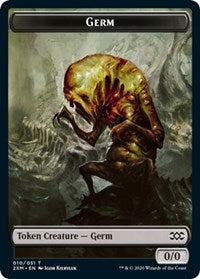 Germ // Wolf Double-Sided Token [Double Masters Tokens] | Game Grid - Logan