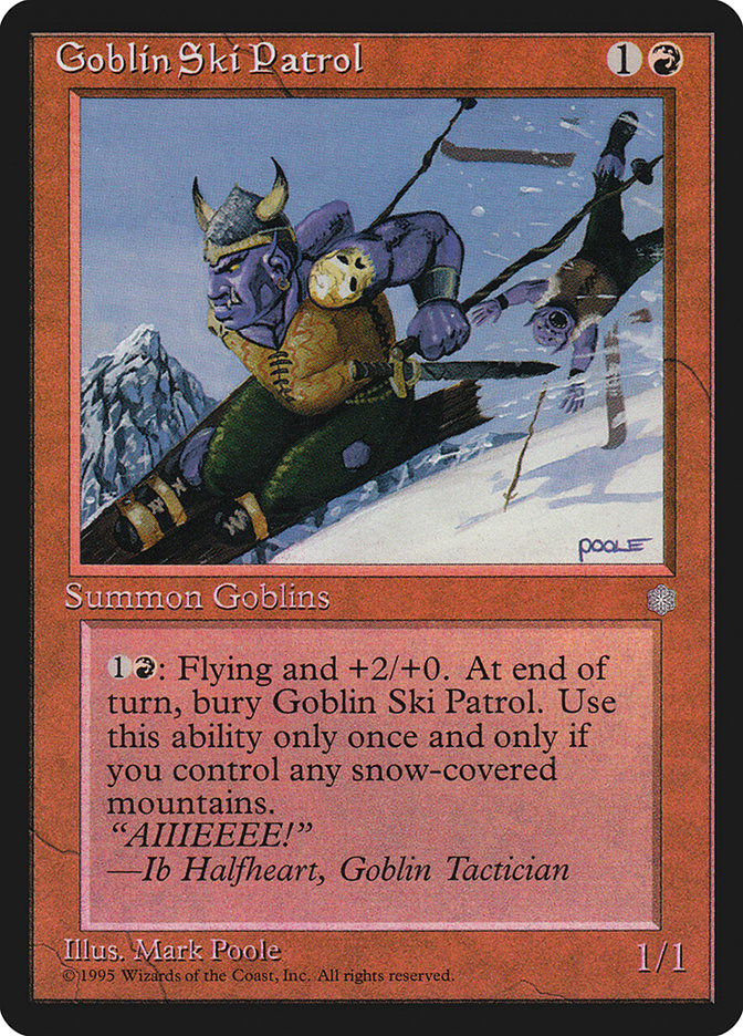 Goblin Ski Patrol [Ice Age] | Game Grid - Logan