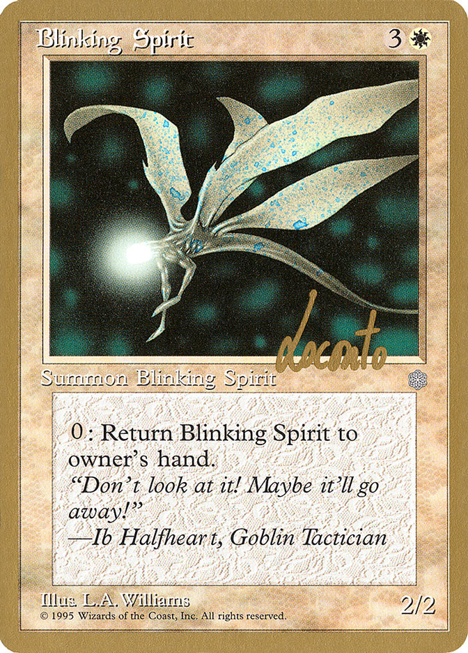 Blinking Spirit (Michael Loconto) [Pro Tour Collector Set] | Game Grid - Logan