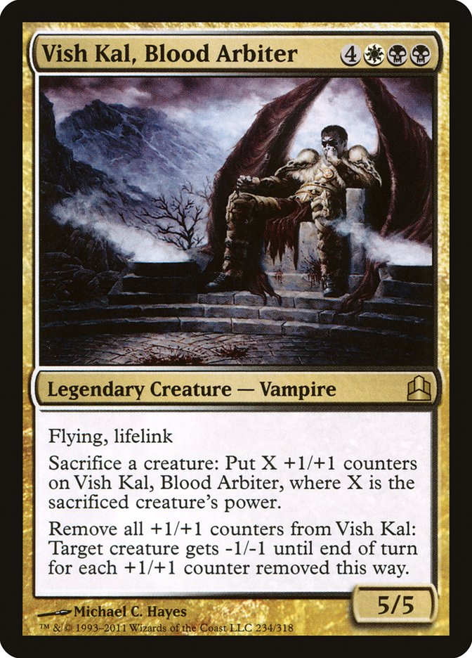 Vish Kal, Blood Arbiter [Commander 2011] | Game Grid - Logan