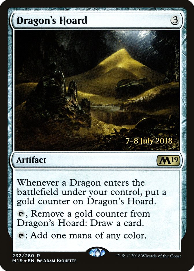 Dragon's Hoard [Core Set 2019 Prerelease Promos] | Game Grid - Logan