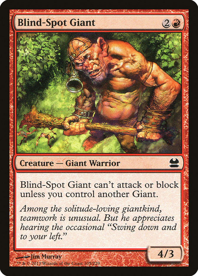 Blind-Spot Giant [Modern Masters] | Game Grid - Logan