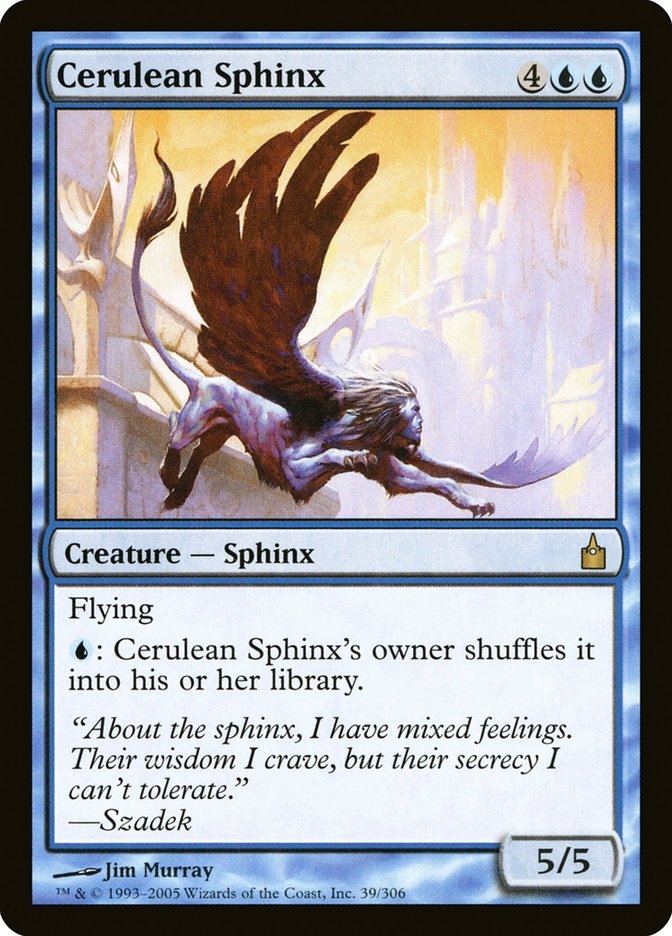 Cerulean Sphinx [Ravnica: City of Guilds] | Game Grid - Logan