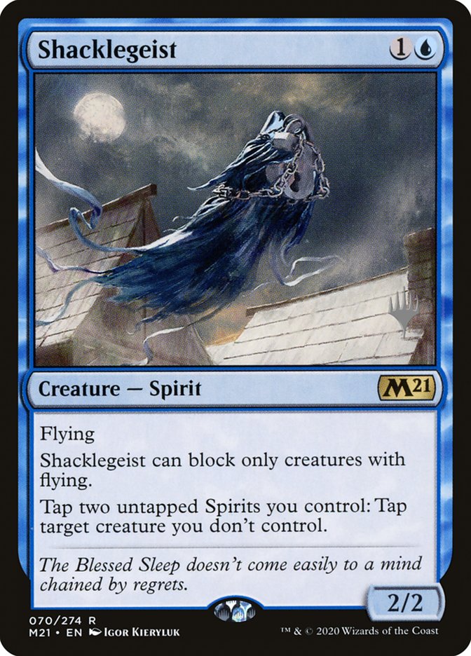 Shacklegeist (Promo Pack) [Core Set 2021 Promos] | Game Grid - Logan