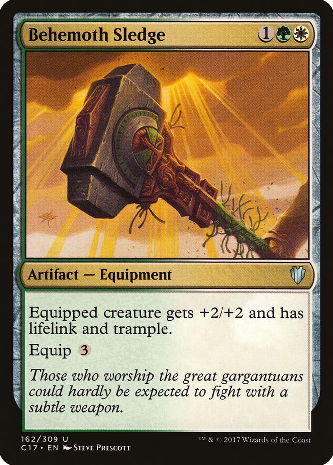 Behemoth Sledge [Commander 2017] | Game Grid - Logan