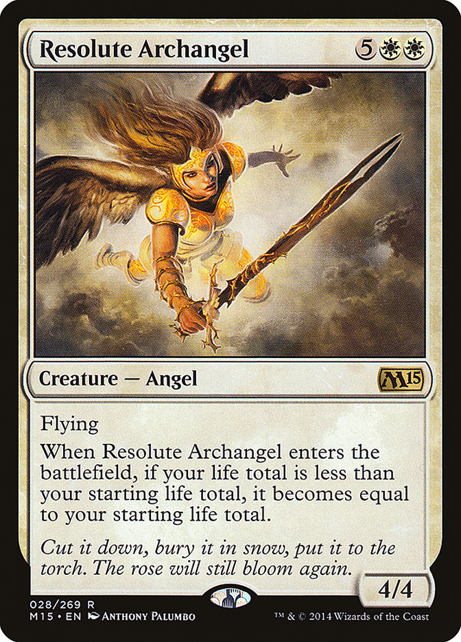 Resolute Archangel [Magic 2015] | Game Grid - Logan