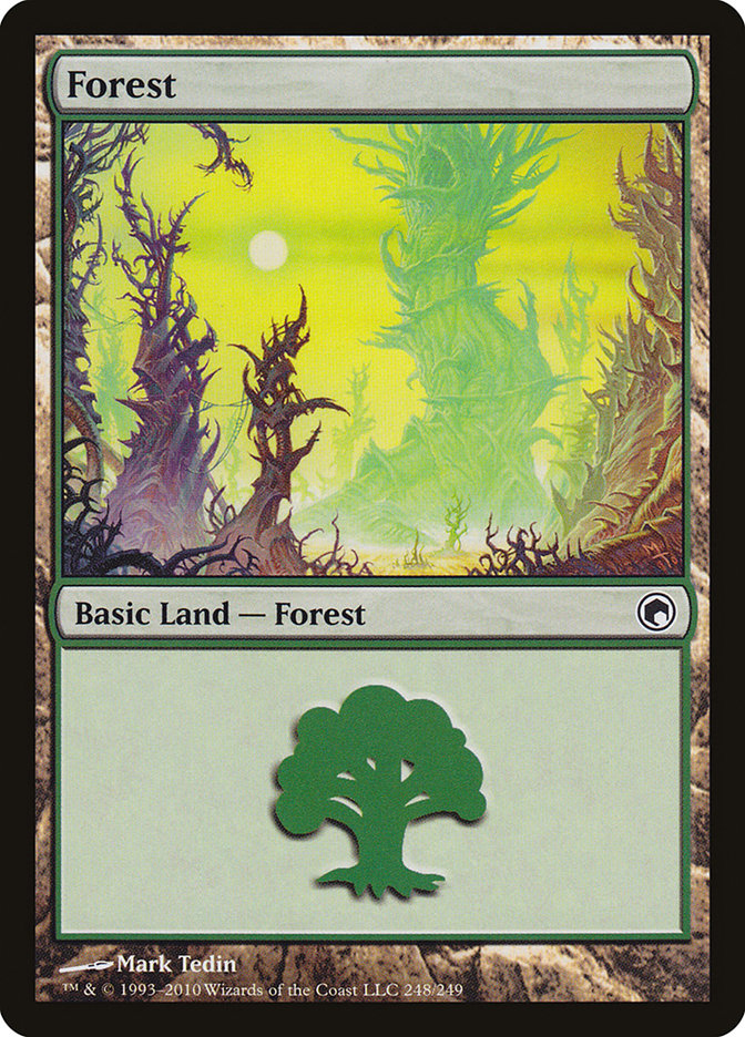 Forest (248) [Scars of Mirrodin] | Game Grid - Logan