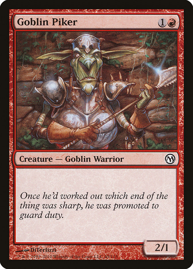 Goblin Piker [Duels of the Planeswalkers] | Game Grid - Logan