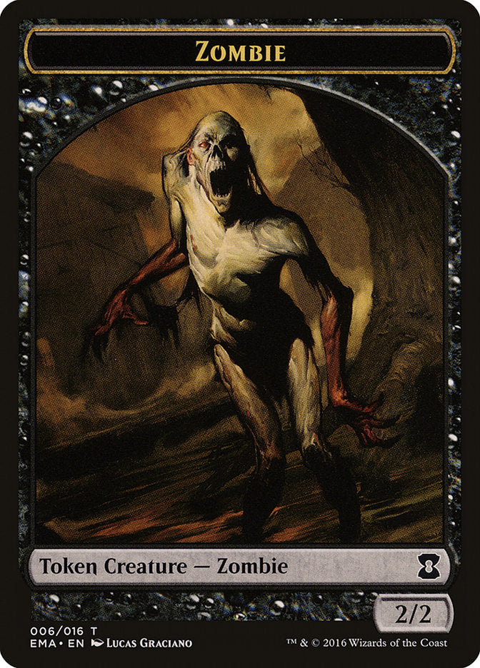 Zombie Token [Eternal Masters Tokens] | Game Grid - Logan