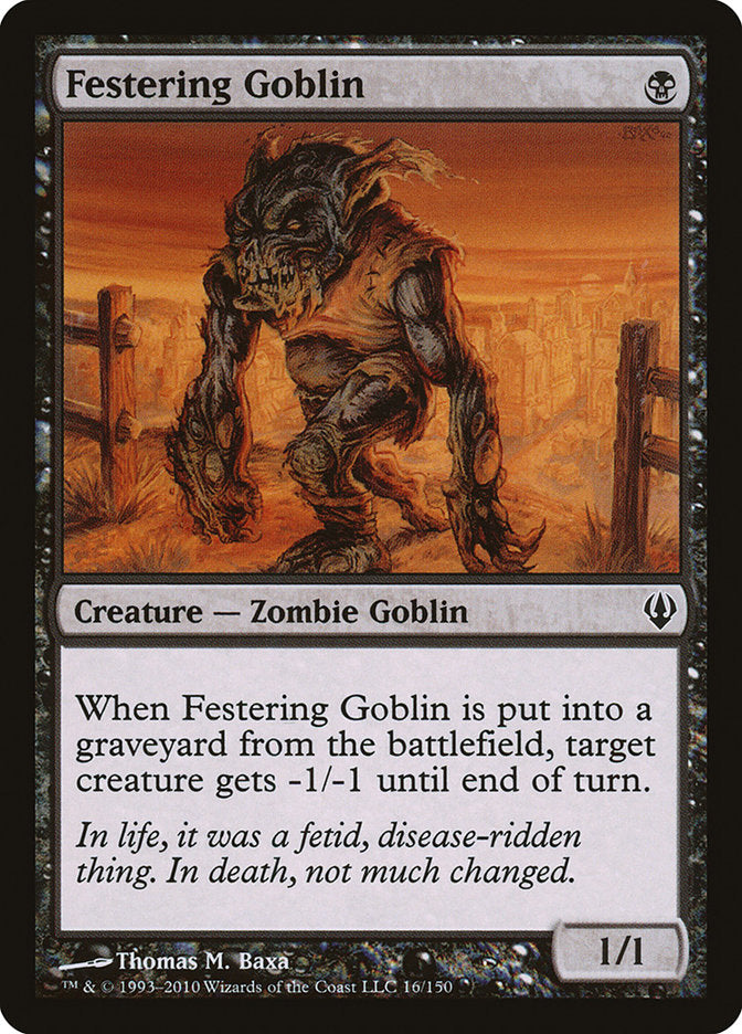 Festering Goblin [Archenemy] | Game Grid - Logan