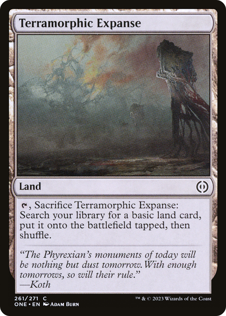 Terramorphic Expanse [Phyrexia: All Will Be One] | Game Grid - Logan