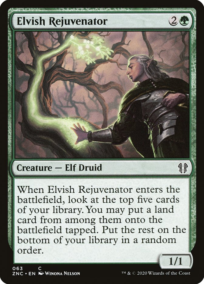 Elvish Rejuvenator [Zendikar Rising Commander] | Game Grid - Logan