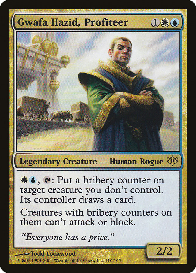 Gwafa Hazid, Profiteer [Conflux] | Game Grid - Logan