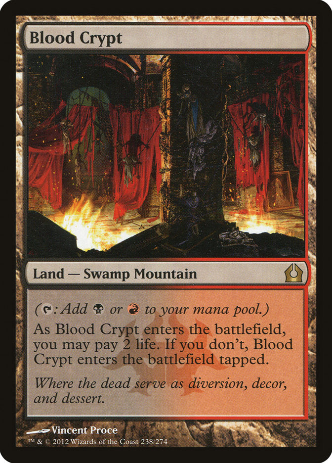 Blood Crypt [Return to Ravnica] | Game Grid - Logan