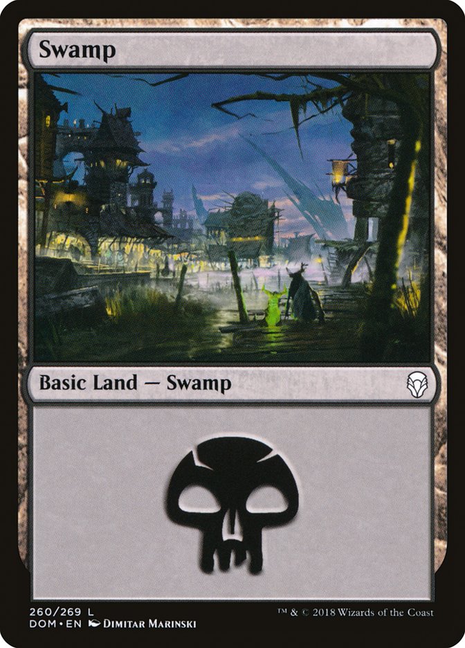 Swamp (260) [Dominaria] | Game Grid - Logan