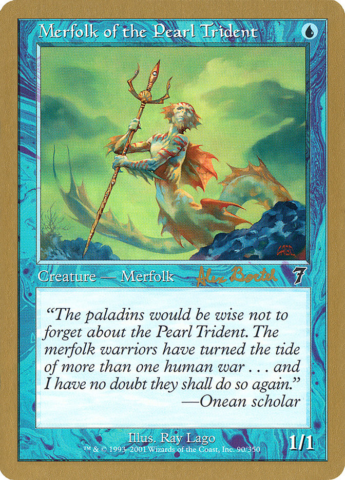 Merfolk of the Pearl Trident (Alex Borteh) [World Championship Decks 2001] | Game Grid - Logan