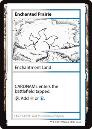 Enchanted Prairie (2021 Edition) [Mystery Booster Playtest Cards] | Game Grid - Logan