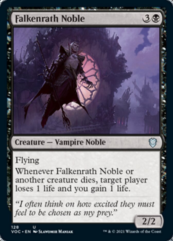 Falkenrath Noble [Innistrad: Crimson Vow Commander] | Game Grid - Logan