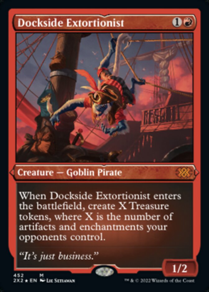 Dockside Extortionist (Foil Etched) [Double Masters 2022] | Game Grid - Logan