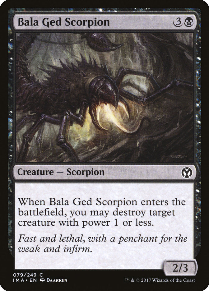 Bala Ged Scorpion [Iconic Masters] | Game Grid - Logan