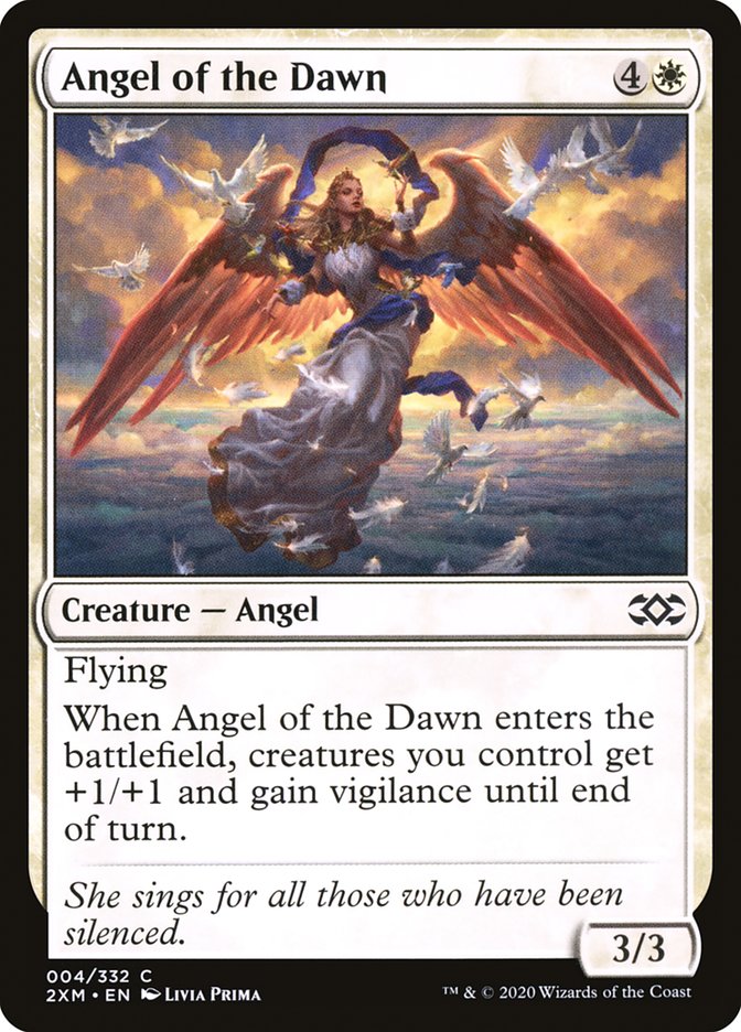 Angel of the Dawn [Double Masters] | Game Grid - Logan