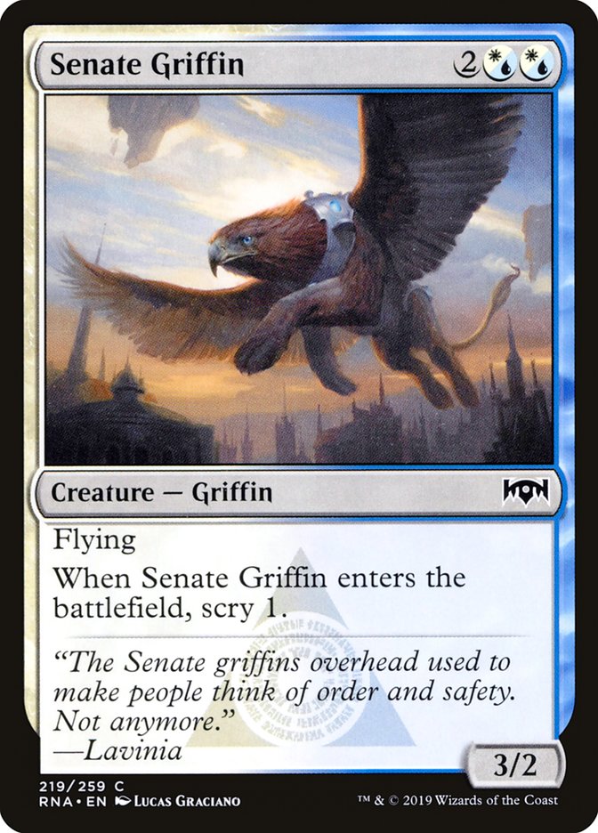Senate Griffin [Ravnica Allegiance] | Game Grid - Logan