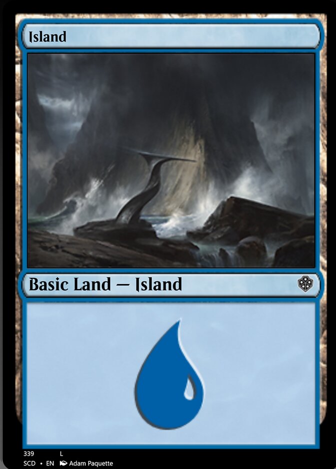 Island (339) [Starter Commander Decks] | Game Grid - Logan