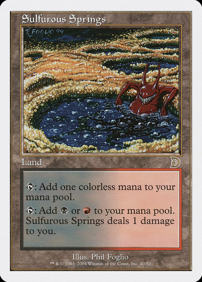 Sulfurous Springs [Deckmasters] | Game Grid - Logan