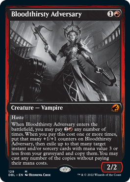 Bloodthirsty Adversary [Innistrad: Double Feature] | Game Grid - Logan