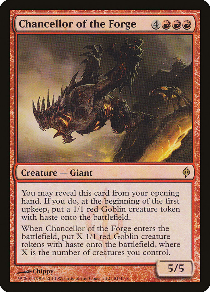 Chancellor of the Forge [New Phyrexia] | Game Grid - Logan