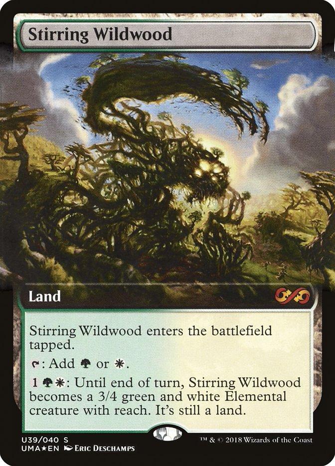 Stirring Wildwood (Topper) [Ultimate Masters Box Topper] | Game Grid - Logan