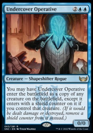 Undercover Operative (Promo Pack) [Streets of New Capenna Promos] | Game Grid - Logan