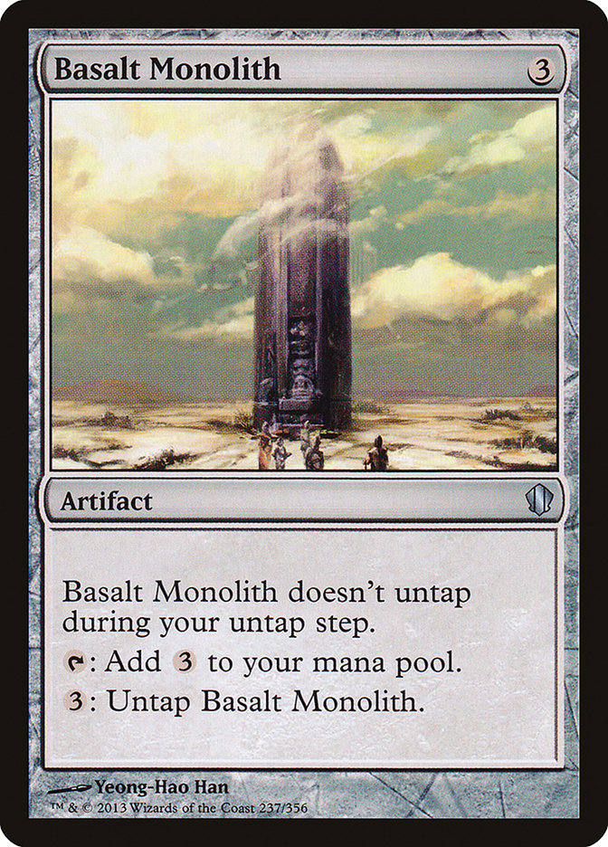 Basalt Monolith [Commander 2013] | Game Grid - Logan