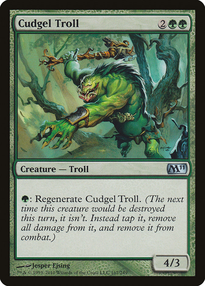 Cudgel Troll [Magic 2011] | Game Grid - Logan