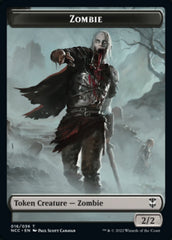 Zombie // Drake Double-Sided Token [Streets of New Capenna Commander Tokens] | Game Grid - Logan