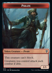 Pirate // Goblin Double-Sided Token [Commander Legends: Battle for Baldur's Gate Tokens] | Game Grid - Logan