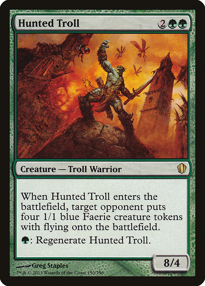 Hunted Troll [Commander 2013] | Game Grid - Logan