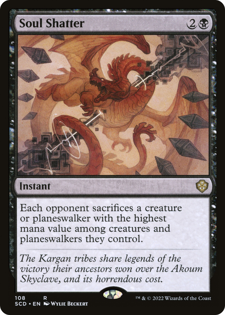 Soul Shatter [Starter Commander Decks] | Game Grid - Logan