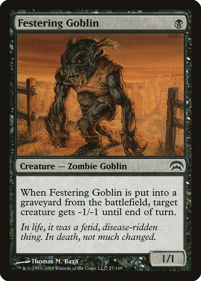 Festering Goblin [Planechase] | Game Grid - Logan