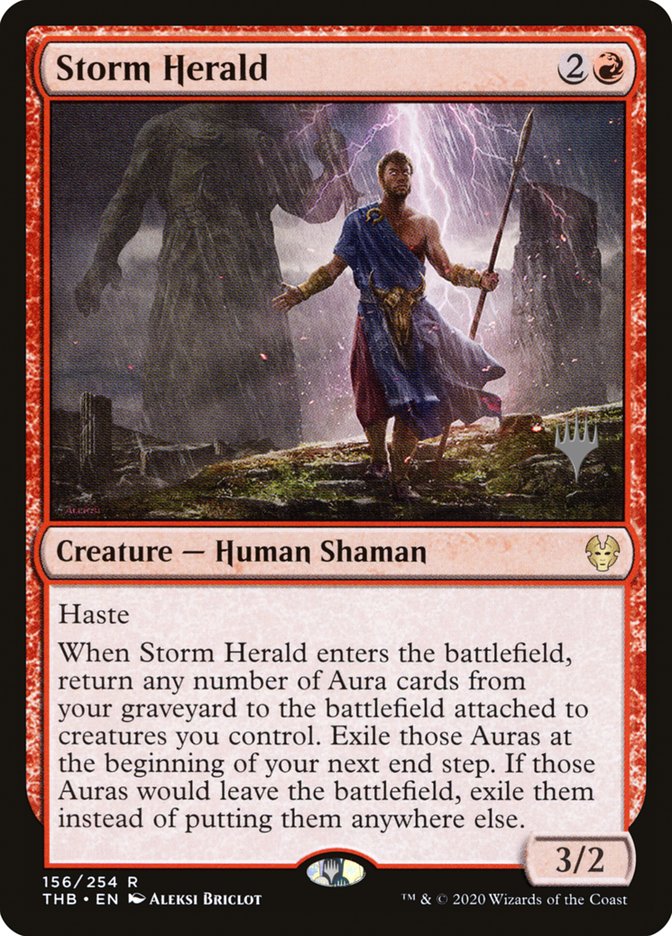 Storm Herald (Promo Pack) [Theros Beyond Death Promos] | Game Grid - Logan