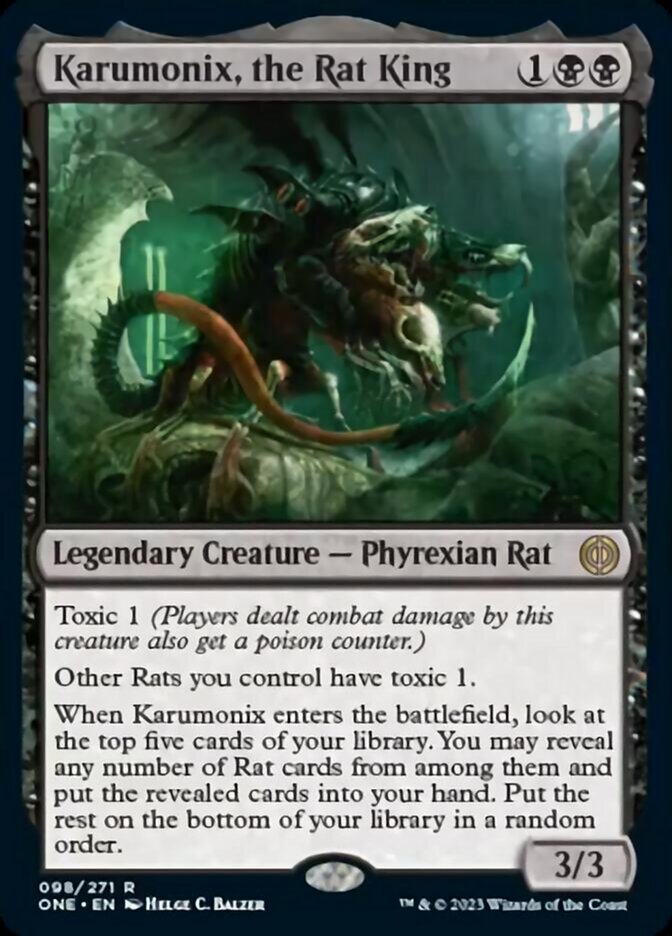 Karumonix, the Rat King [Phyrexia: All Will Be One] | Game Grid - Logan